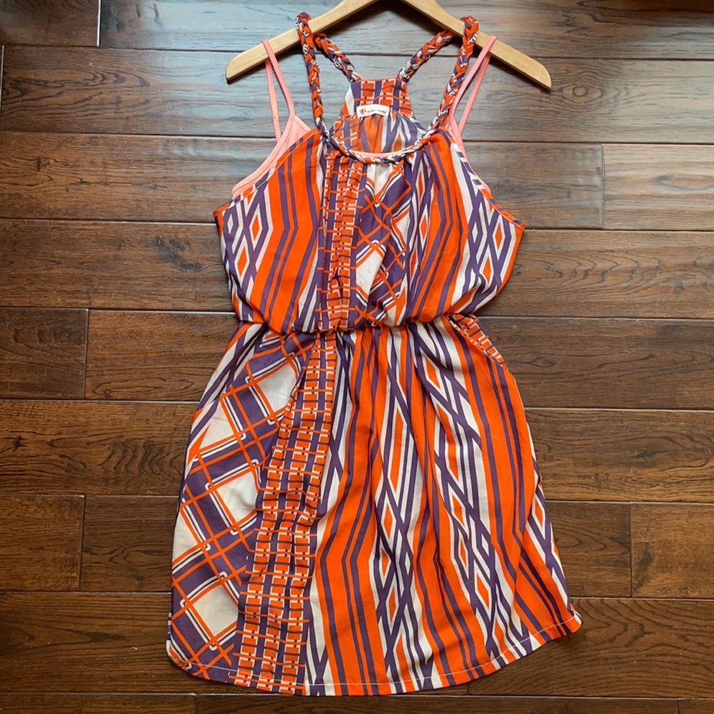 Banana Monkey braided elastic waist dress